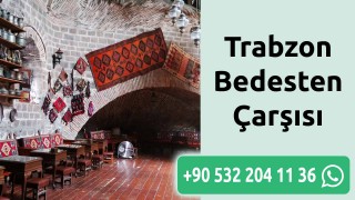 Trabzon Bedesten çarşısı